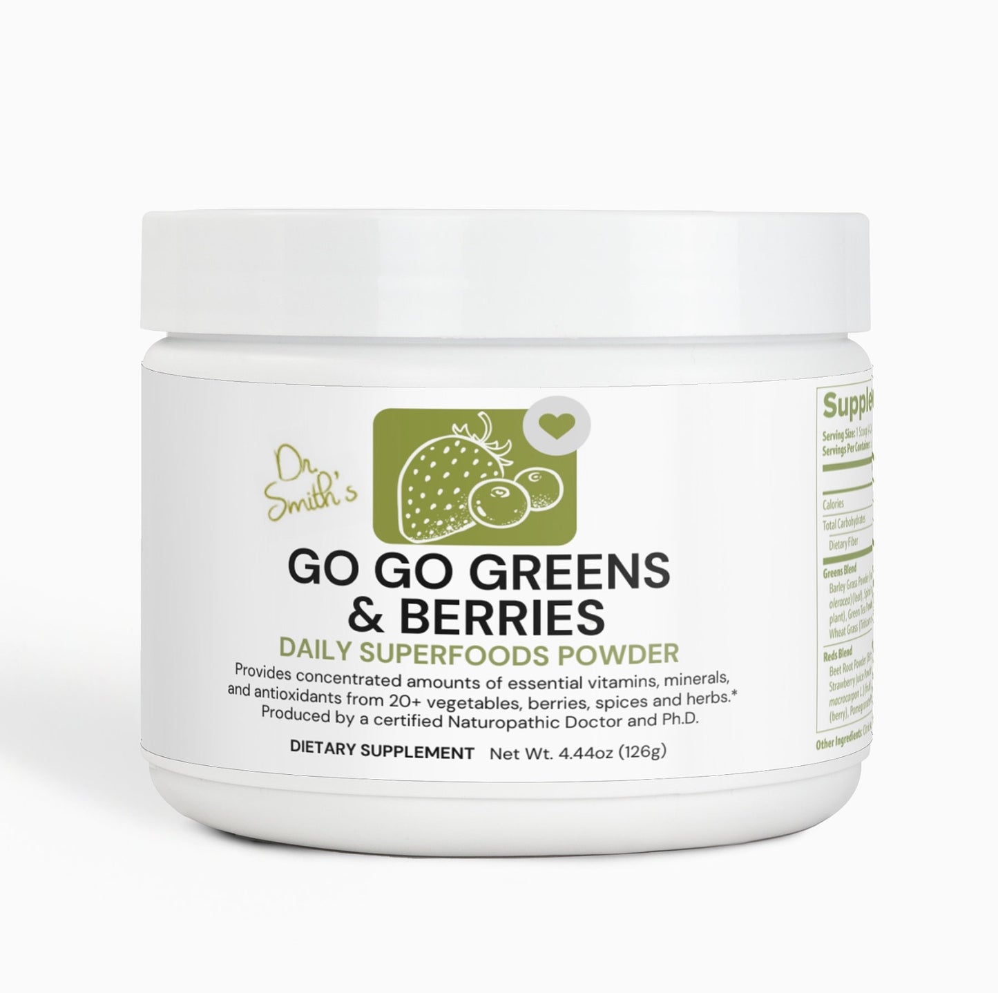 GO GO GREENS & BERRIES DAILY SUPER-FOOD POWDER