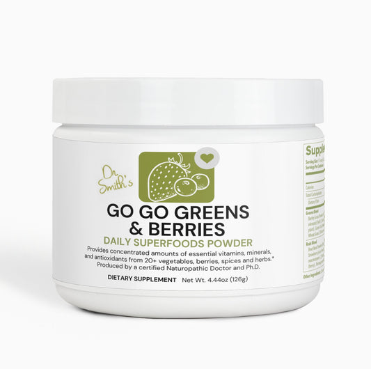 GO GO GREENS & BERRIES DAILY SUPER-FOOD POWDER